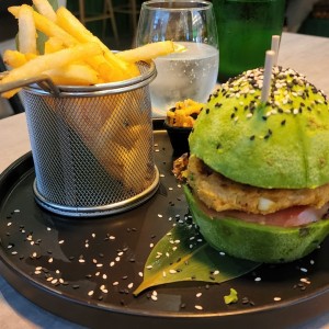 Para Continuar - Avo Veggie Burger