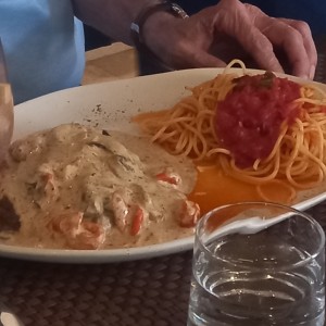 Carnes - Filete da Gaetano con Spaguetti Pomodoro 