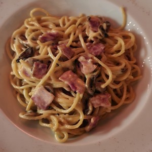 Spaguetti a la Boscaiola