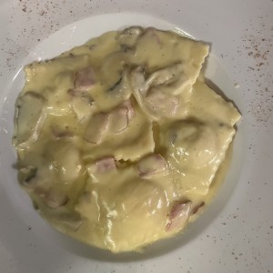 Ravioli de Pollo a la Boscaiola - 10/10 ?