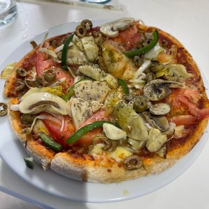 Pizza vegetariana