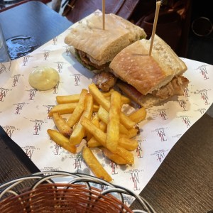 Pan Comido - Serranito con papas