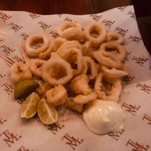 Calamares apanados