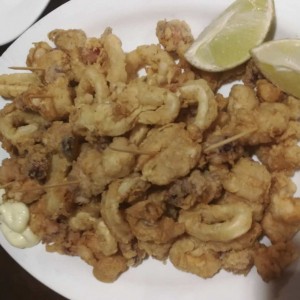 Calamares apanados