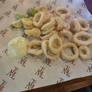 Calamares apanados 