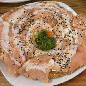 Pizza de Salmón Ahumado