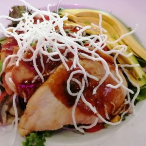 Ensalada teriyaki