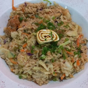 Nasi Goreng de mariscos