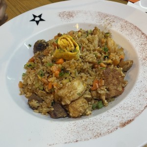 Nasi Goreng de Mariscos