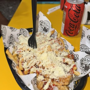 Salchipapas - Pollo