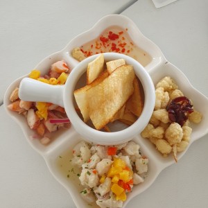 trio de ceviches