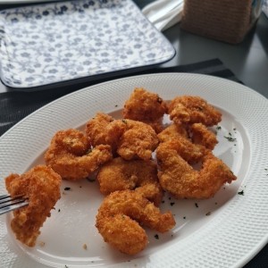 Camarones apanados
