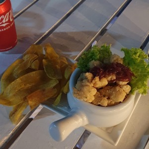 Entradas - Ceviche frito