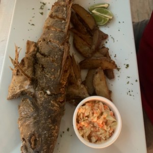 Pescado Frito al Grill o al Ajillo