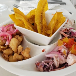 Entradas - Trio de Ceviches