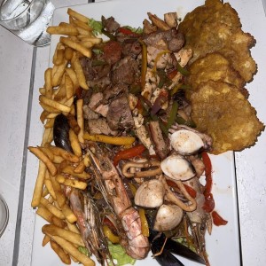 Picada mar y tierra