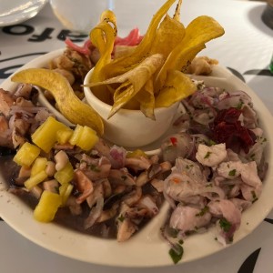 Entradas - Trio de Ceviches