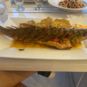 Pescado Frito al Grill o al Ajillo