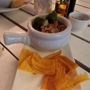 Entradas - Ceviche de Corvina