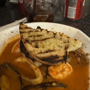 Cazuela de mariscos 