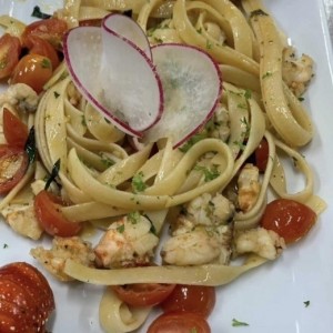 Pasta con langosta