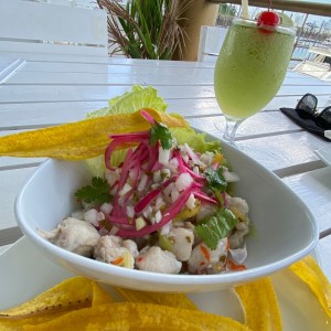 Entradas - Ceviche de Corvina