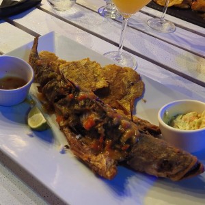 Pescado Frito al Grill o al Ajillo