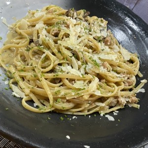 Pappardelle Salsiccia e boletus