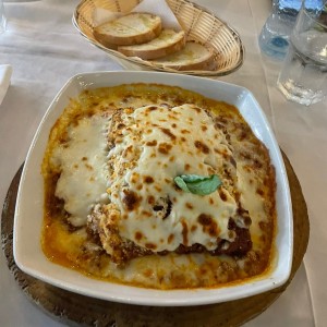 Lasagna de carne 