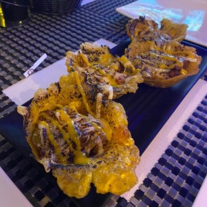 Tostones rellenos 