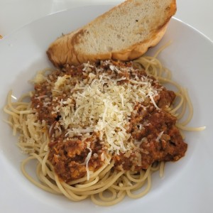 Plato Fuerte - Pasta Bolognesa