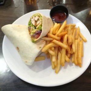 Chicken Fried Mika Wrap