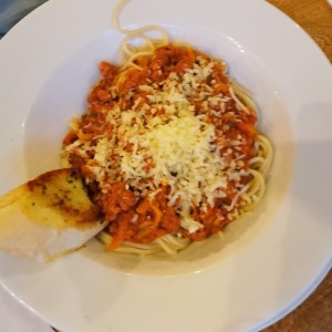 Plato Fuerte - Pasta Bolognesa