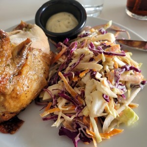 Plato Fuerte - 1/2 Pollo Rostizado