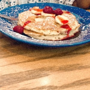 Pancakes de Fresa .