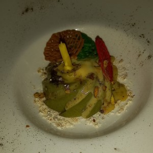 pannacotta de pstacho