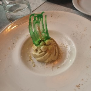 Panna cotta al pistacho