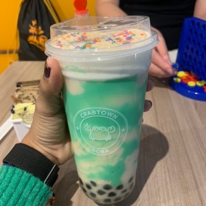 birthday cake boba