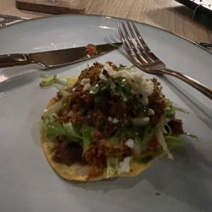 Para Botonear - Tostadas de Chorizo