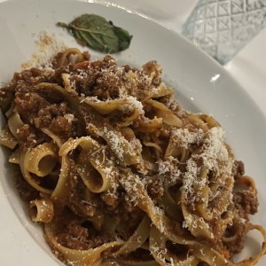 Tagliatelle a la Bolognese