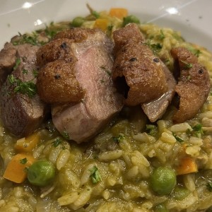 Arroz Meloso con Pato