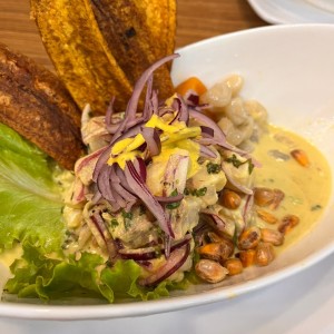 DELICIOSAS ENTRADAS - Ceviche aji amarillo