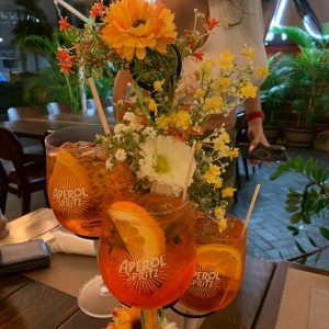 Arbol de aperol spritz