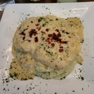 Pechuga de pollo con queso 