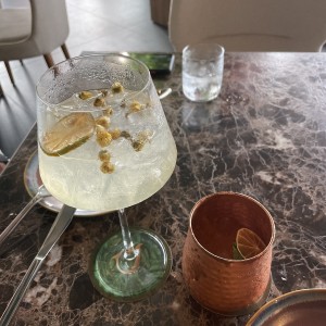 Camomila tonic y Selva mule