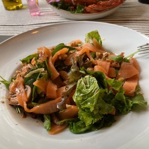 Insakara con salmon