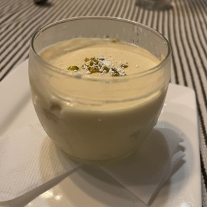 Tiramisu de pistacho