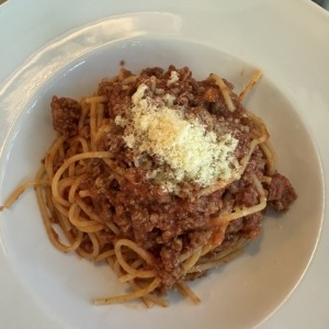 Spaghetti a la Boloñesa 