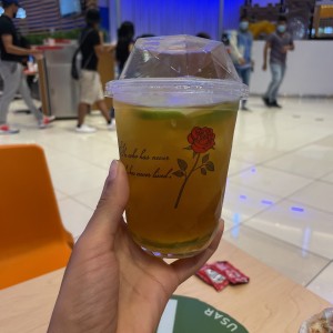 Lemon green tea