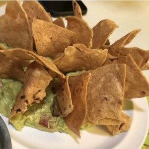 Guacamole con chip